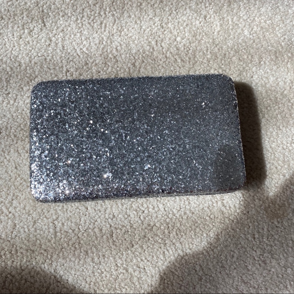 Mossimo sparkly clutch with built in wallet
